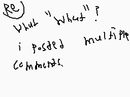 Drawn comment by Ⓐsdf©®î$ïち