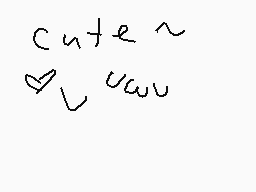 Drawn comment by Sam
"cute~"