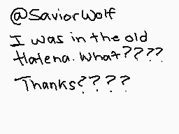 Drawn comment by BenPops～