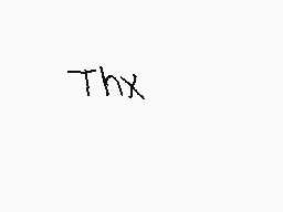 Drawn comment by Megaflame
"Thx"