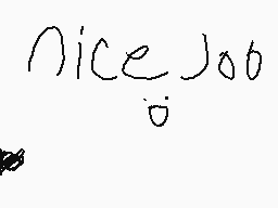 Drawn comment by scronin
"nice job"