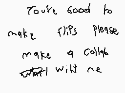 Drawn comment by DUST F0✕Ⓨ