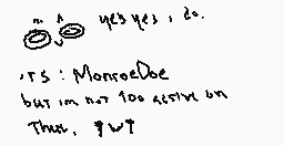 Drawn comment by Monroe S