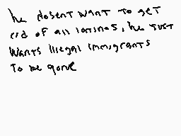 Drawn comment by Monroe Doe