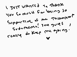 Drawn comment by Monroe Doe