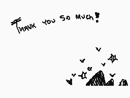 Drawn comment by HハCHÎへKリN☁
"THANK YOU SO MUCH!"