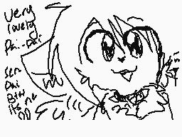 Drawn comment by GothKitten