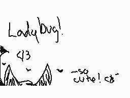 Drawn comment by LIZY
"Ladybug"