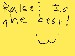 Drawn comment by CatLuvSoup
"Ralsei Is the best! :w)"