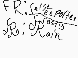 Drawn comment by FrostyRain
"false reporter costy false reporter costy"