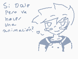 Drawn comment by 。♣CDGamer♣
"Si Dale Pero va hacer una animación?"