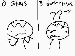 Drawn comment by Scratchy
"0 Stars 3 downloads"