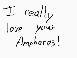 Drawn comment by Fligon
"I really love your Ampharos!"