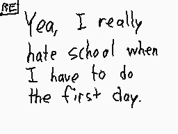 Drawn comment by -FLIGON-