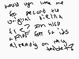 Drawn comment by Virizio