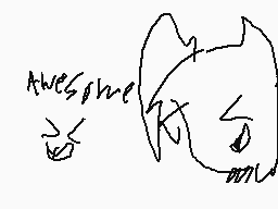 Drawn comment by sonic♥
"awesome"