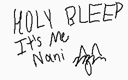 Drawn comment by Nani Girl