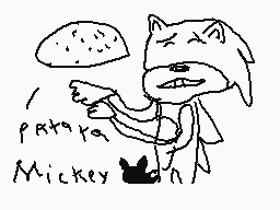 Drawn comment by Mickey
"pataka Mickey"