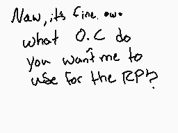 Drawn comment by Kazuya