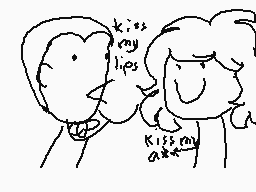 Drawn comment by ☀Maddeh☀
"kisses my lips Kisses my lips"