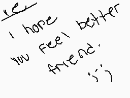 Drawn comment by lacey