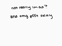 Drawn comment by c h a i