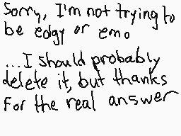 Drawn comment by SketchSoul