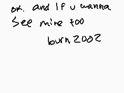 Drawn comment by ▽Ⓑurn▽™