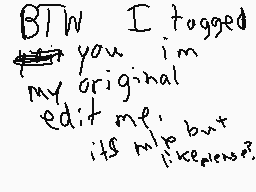 Drawn comment by princcce7