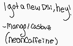 Drawn comment by Caffeine!