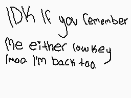 Drawn comment by Caffeine!