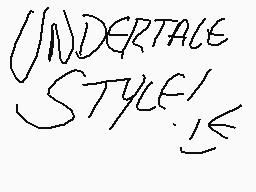 Drawn comment by Thunderus
"Undertale Style!"