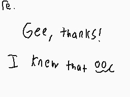 Drawn comment by AwexDaD00d