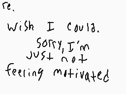 Drawn comment by AwexDaD00d