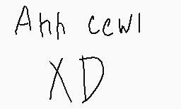Drawn comment by AwexDaD00d