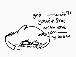 Drawn comment by ♪DJKitty♪