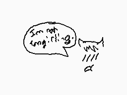 Drawn comment by Gamblingrl