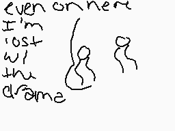 Drawn comment by Lil Krissy