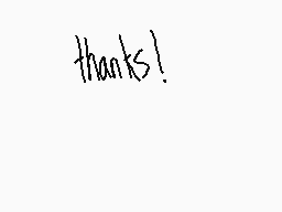 Drawn comment by gwenmlo
"thanks!"