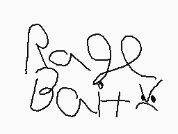 Drawn comment by Vitorio
"Bout"