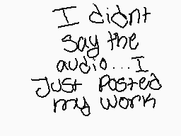 Drawn comment by CⒶryn