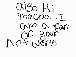 Drawn comment by CⒶryn