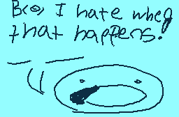 Drawn comment by wacky rat