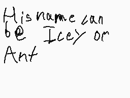 Drawn comment by Ant