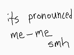 Drawn comment by GameRat101