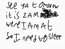 Drawn comment by Zaronia