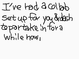 Drawn comment by Traniac852