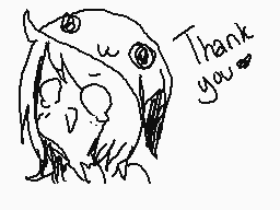 Drawn comment by MissZKits™
"Thank you"