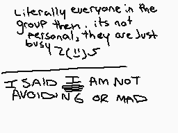 Drawn comment by Angry♥King