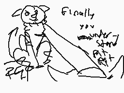 Drawn comment by FlyWolf